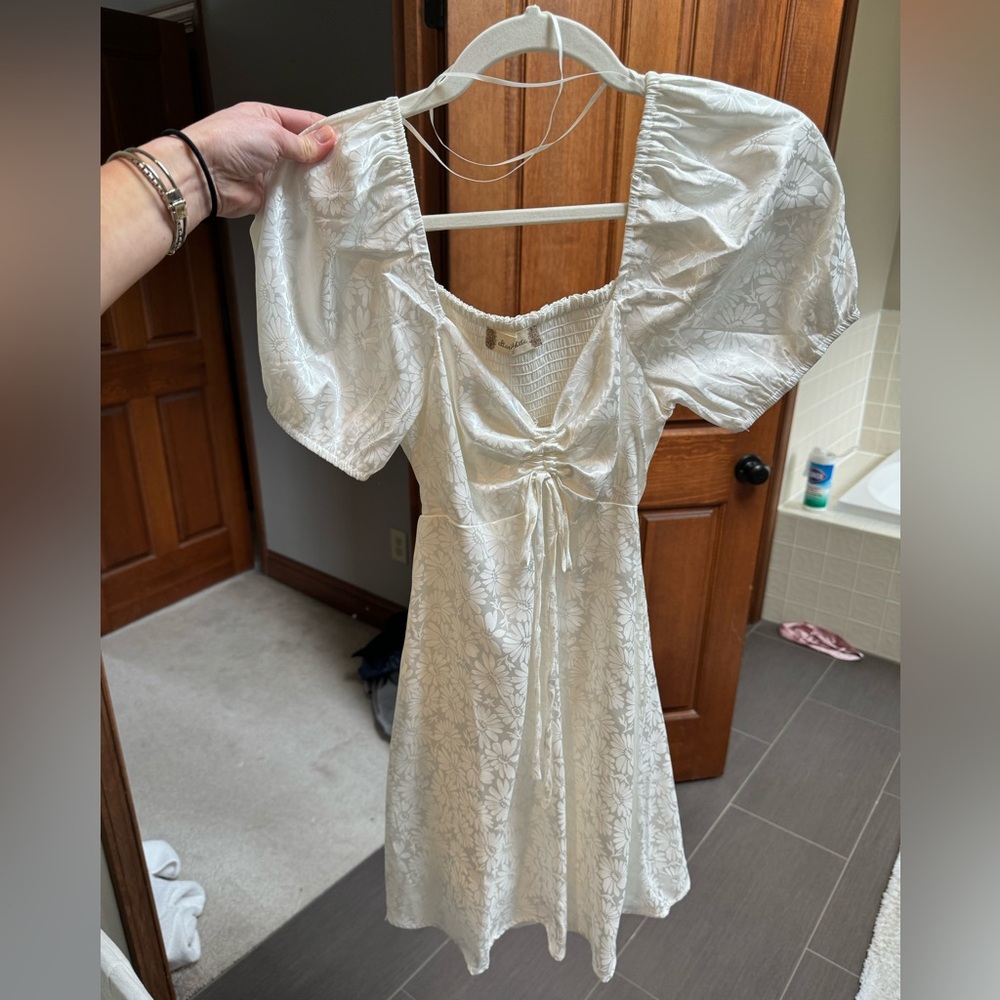 Altard state white floral dress